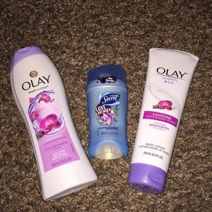 Olay Gift Set, Lotion, Body Wash, and Deodorant 